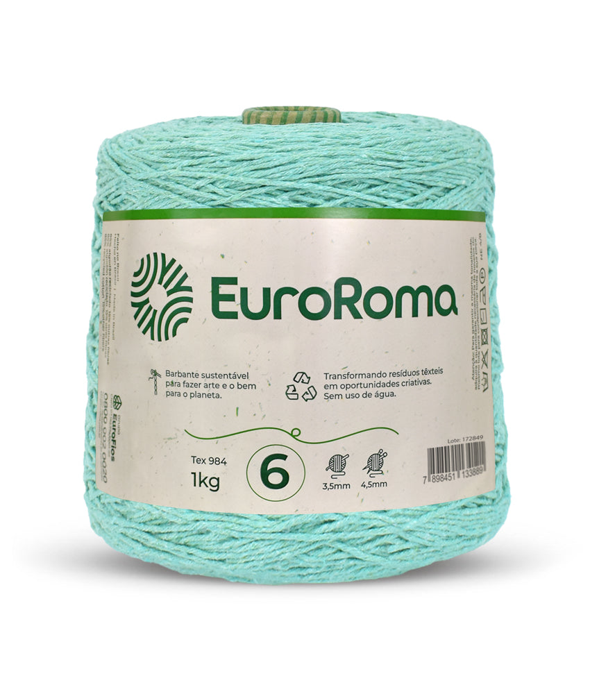 Barbante EuroRoma Colorido 1kg N°6/8