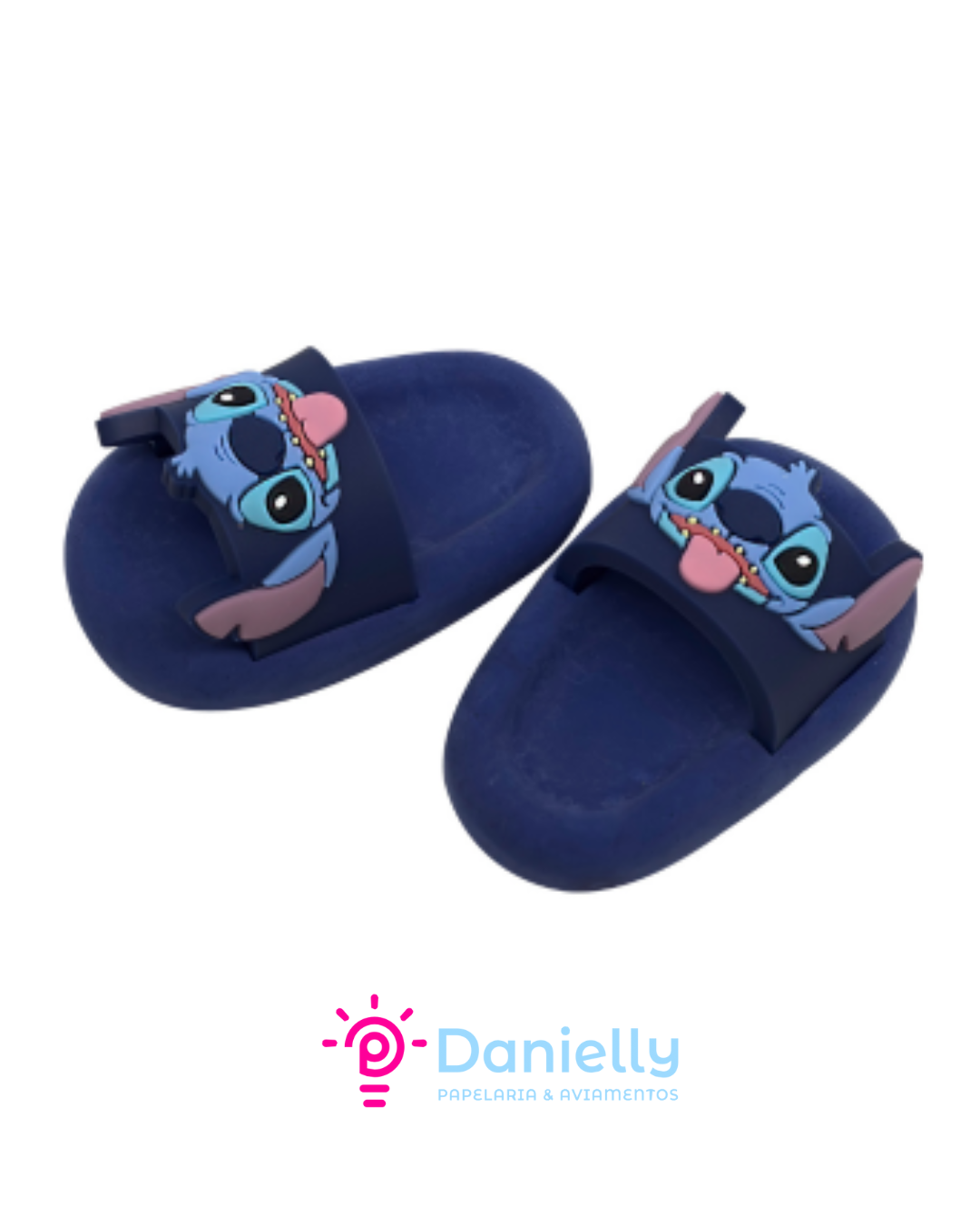 Borracha Chinelo Stitch Molin