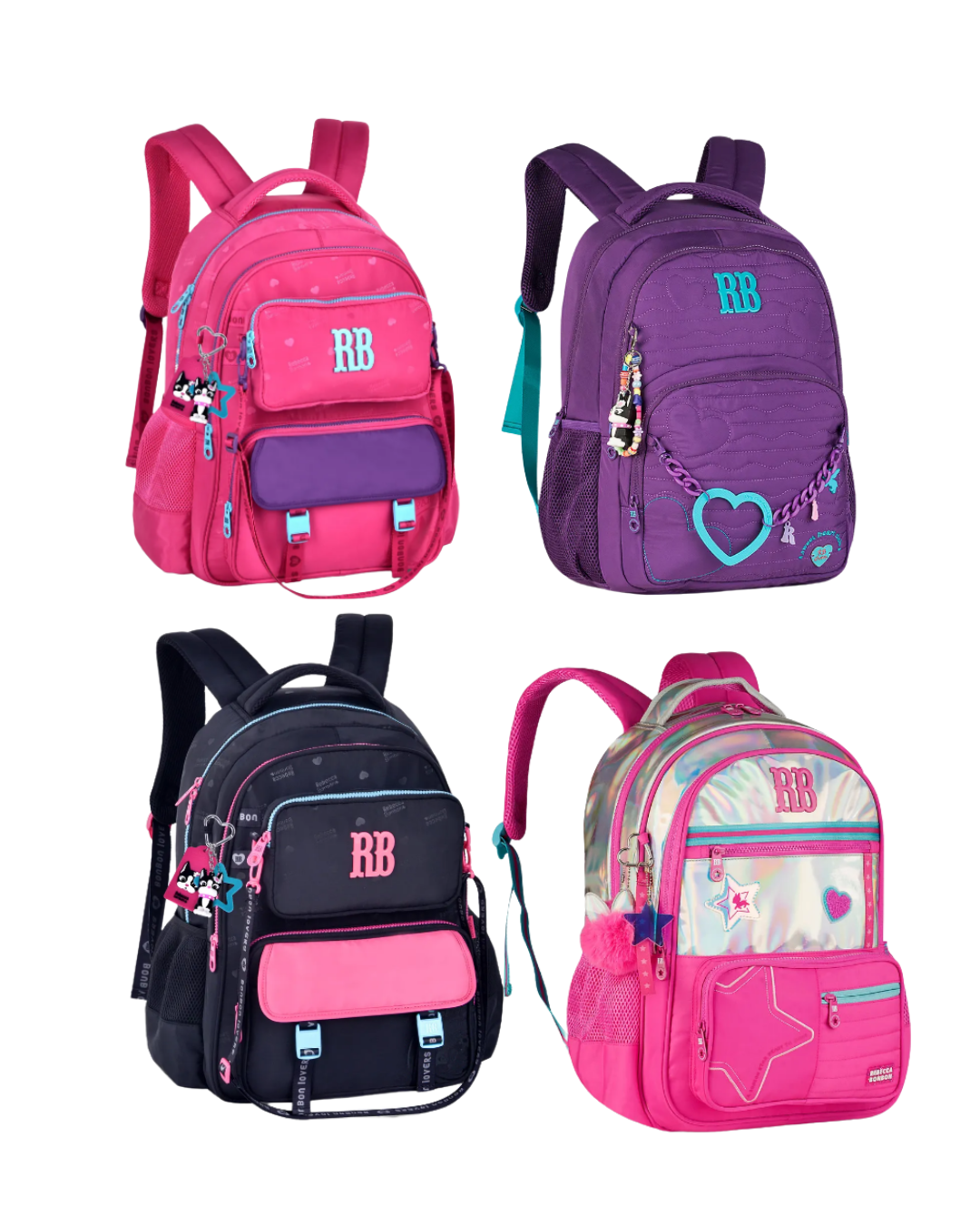Mochilas Original Rebecca Bonbon Feminina Juvenil