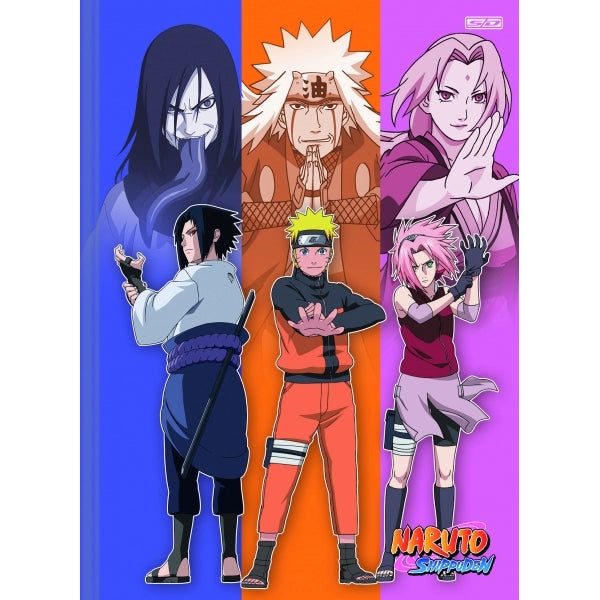 Caderno Brochura Naruto Universitário 48 folhas