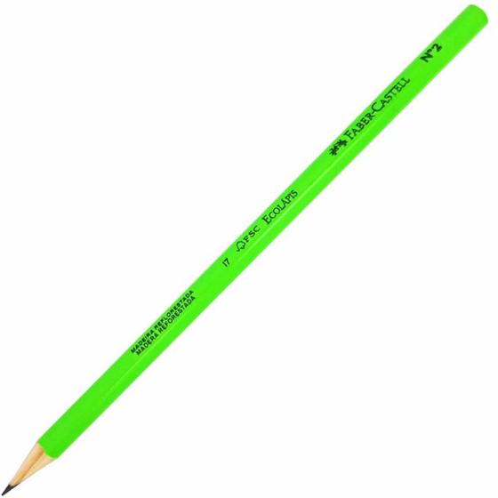 Lápis de Escrever Faber-Castell Neon
