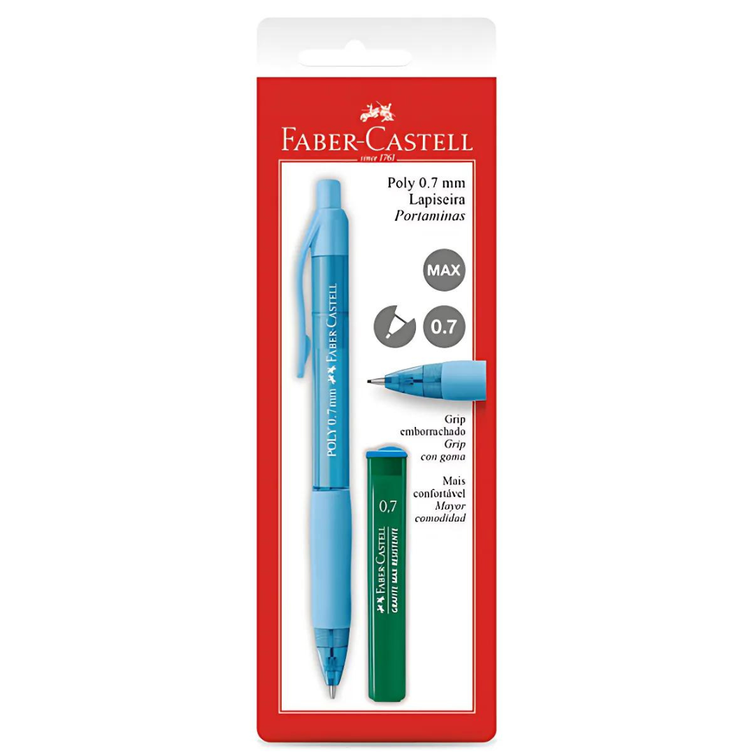 Lapiseira Faber Castell Poly 0.7mm c/ Grafite