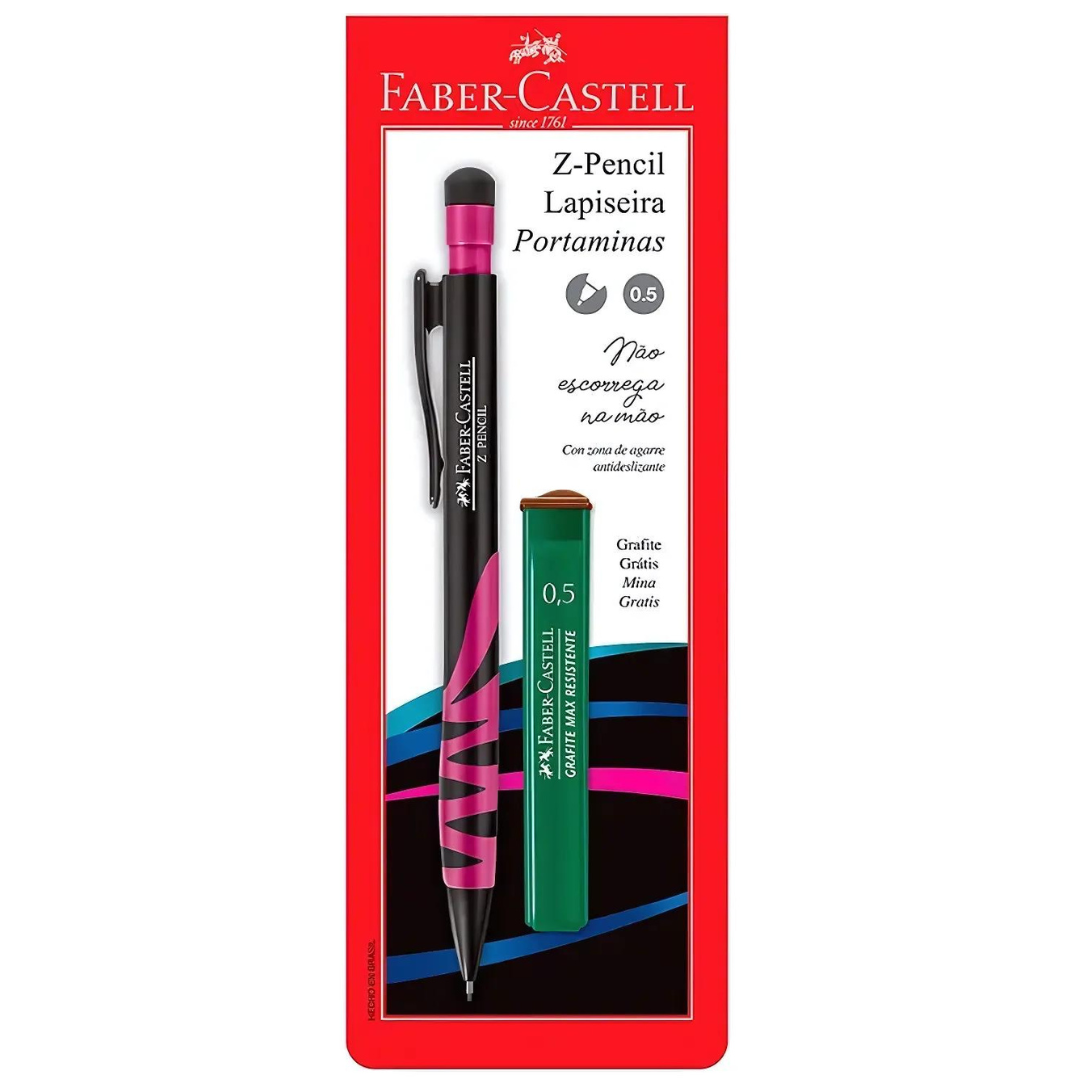 Lapiseira Faber Castell Z Pencil 0.5mm +Grafites