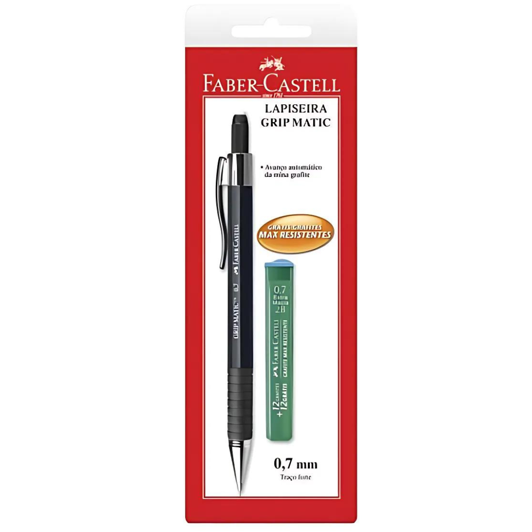 Lapiseira Faber- Castell Grip Matic Metal 0,7mm