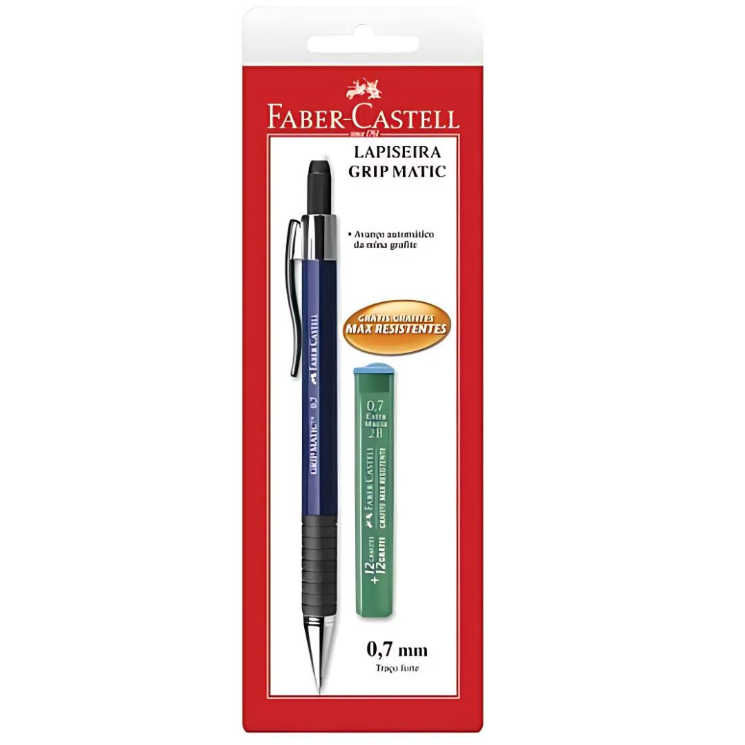 Lapiseira Faber- Castell Grip Matic Metal 0,7mm
