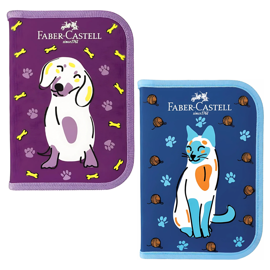 Estojo Completo Coleção Pets - Faber-Castell