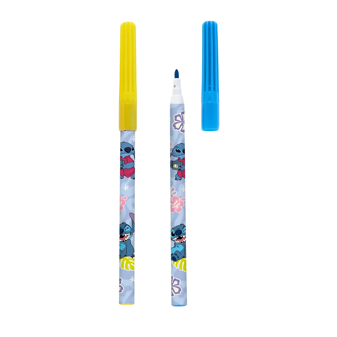 Canetinha Hidrocor 12 Cores Stitch - Molin