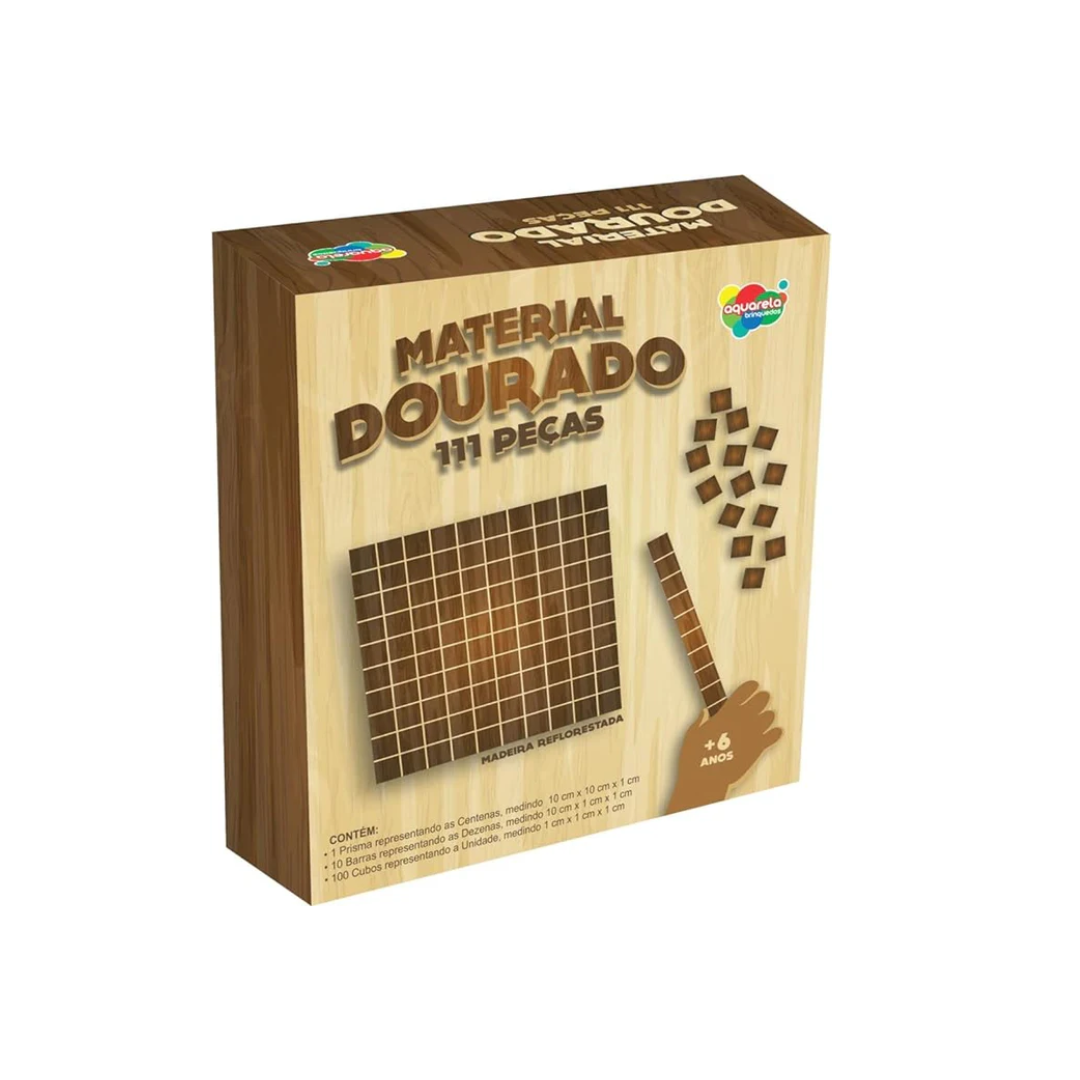 Material Dourado 111 Peças