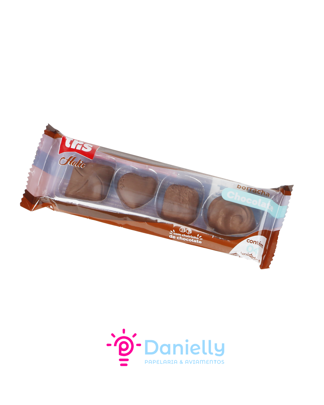 Borracha Chocolate Holic Docinhos – Tris