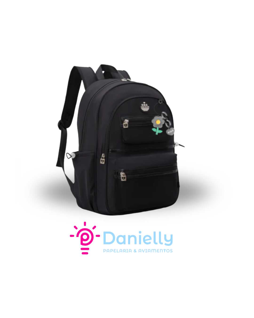 Mochila Costas Kika Preta KK2510