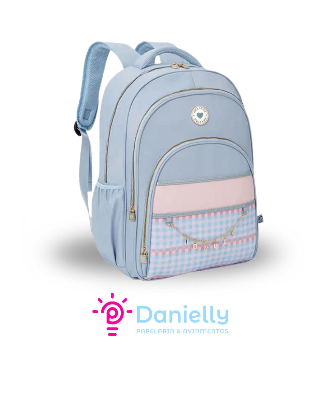 Mochila Kika Lovely Azul KK2508M