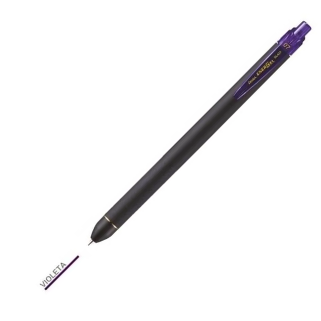 Caneta Pentel Energel Black BL437R1 0.7mm Retratil