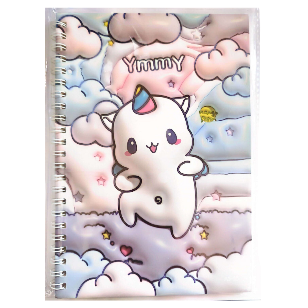 Caderno de Gatinha Capa Flexível 40fls