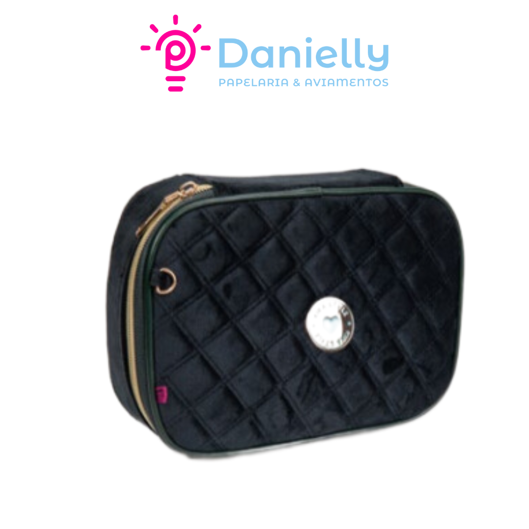 Estojo Box Kika Veludo KK2538-E