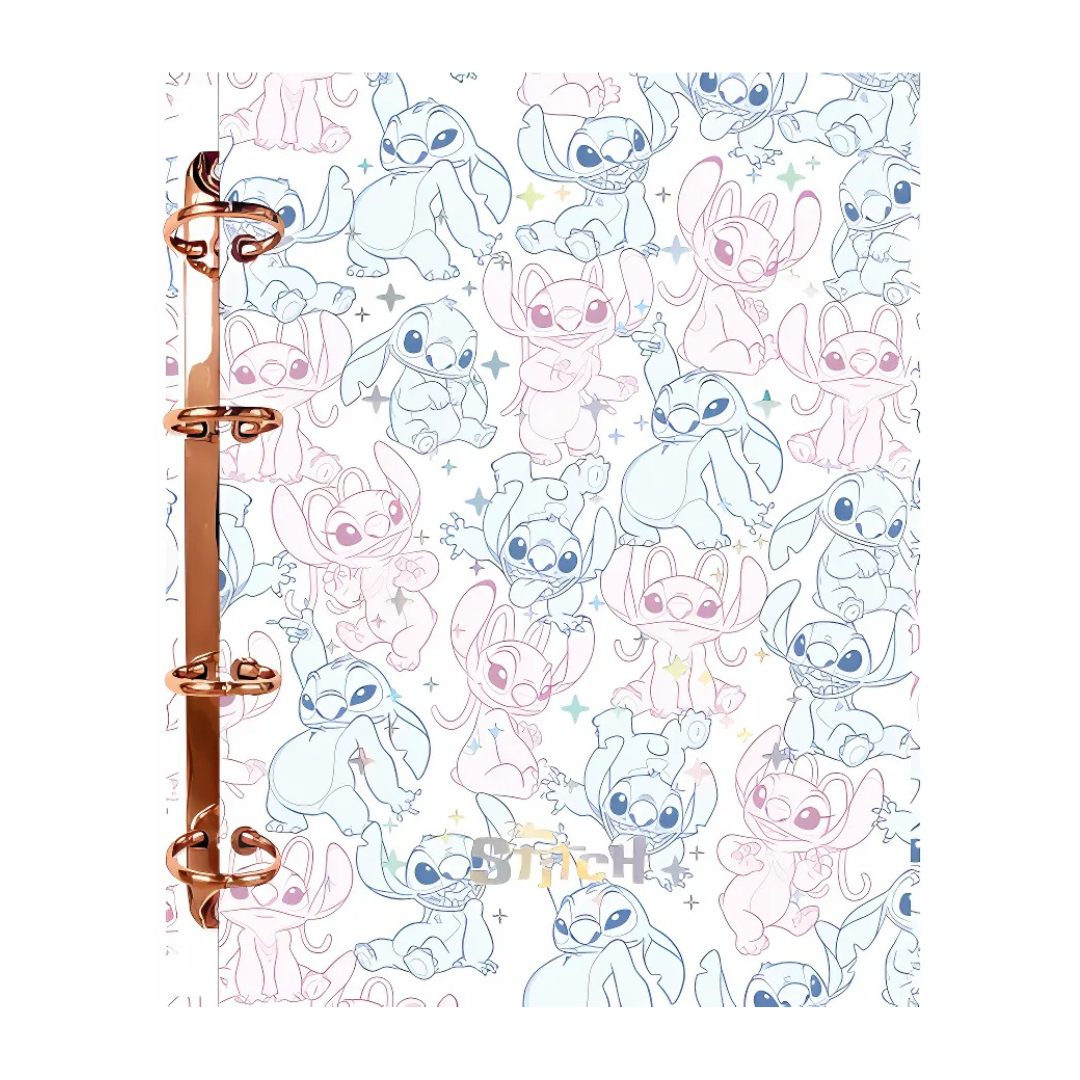 Caderno Argolado Stitch - Foroni