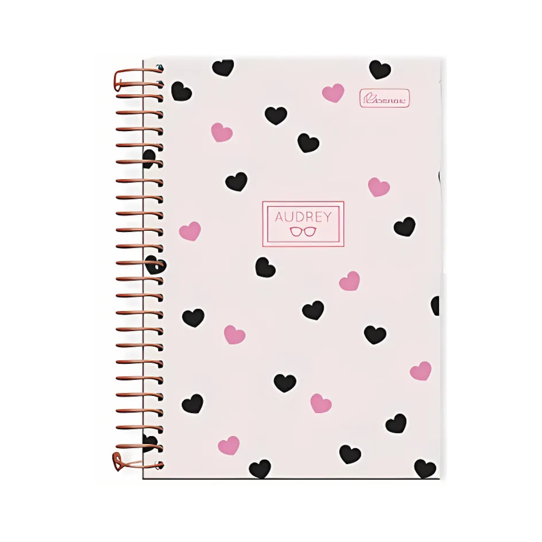 Caderno Universitário 20 Matérias- 320 folhas Audrey - Cadersil
