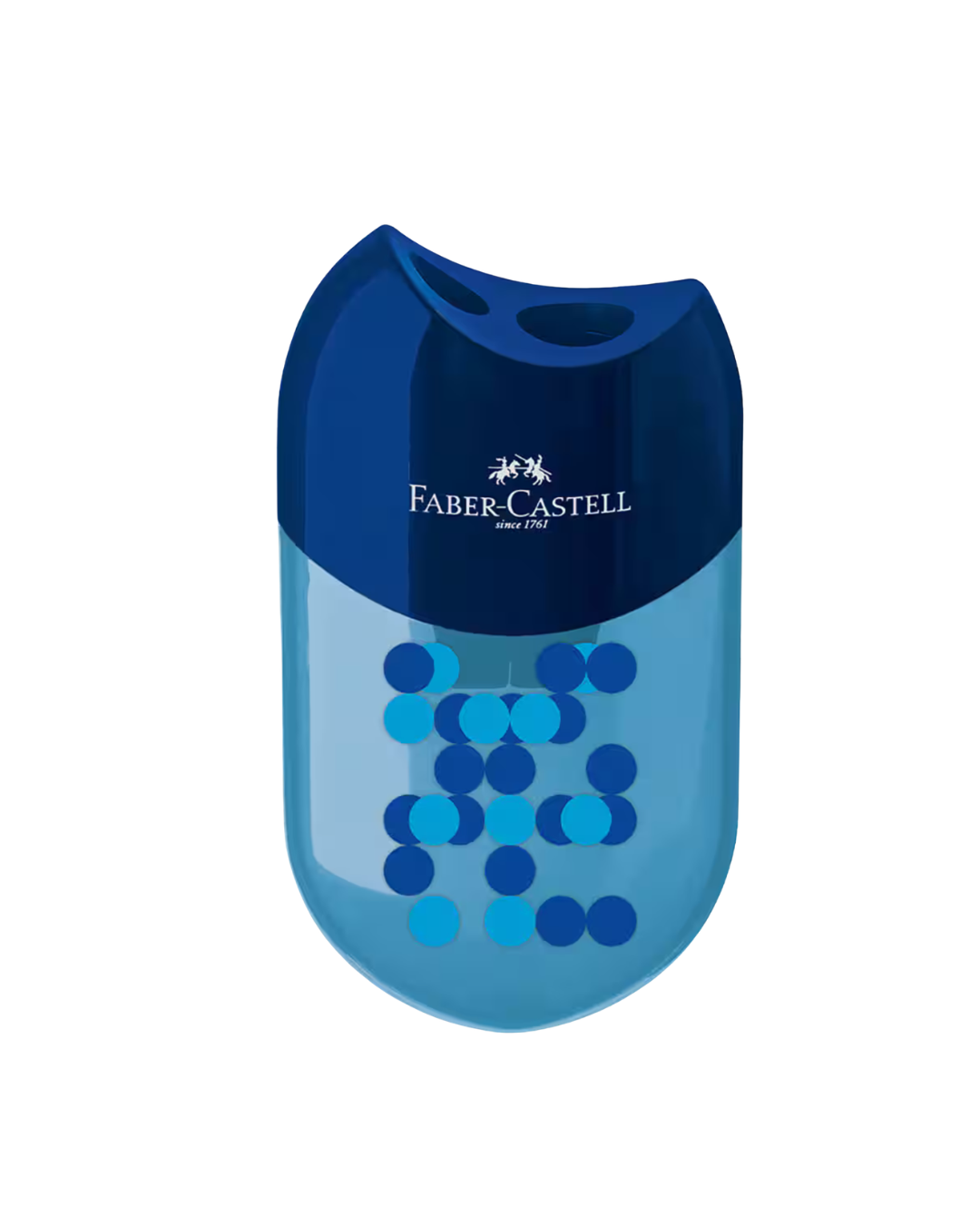 Apontador Duplo com depósito Two Tone Faber-Castell