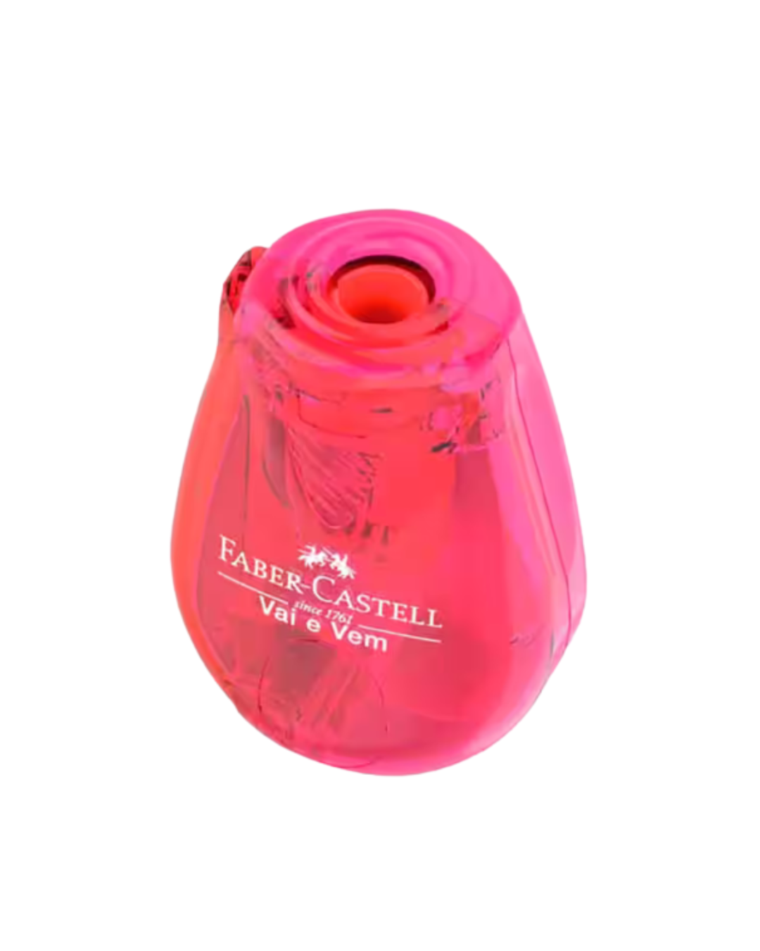 Apontador com depósito Vai e Vem Faber-Castell