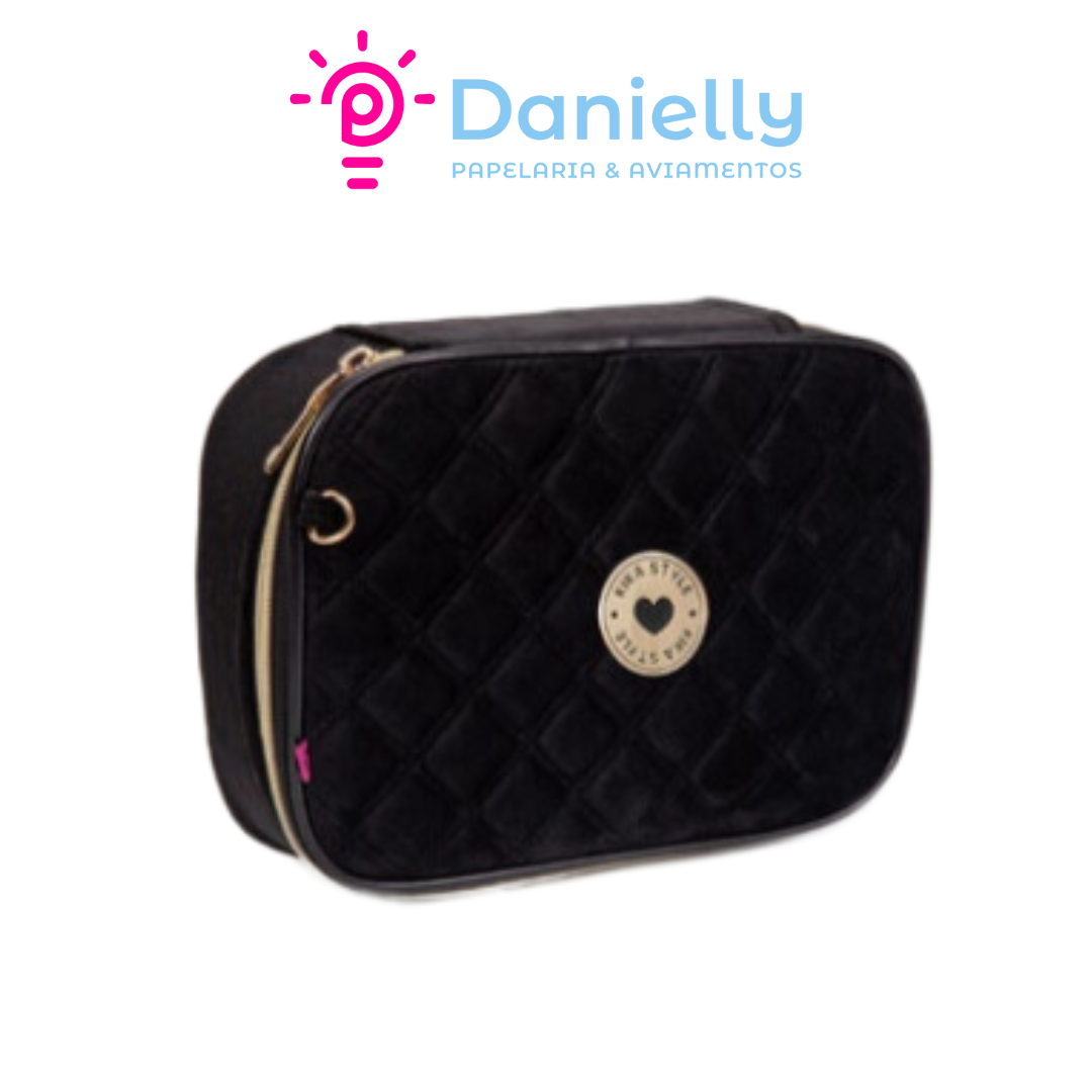 Estojo Box Kika Veludo KK2538-E