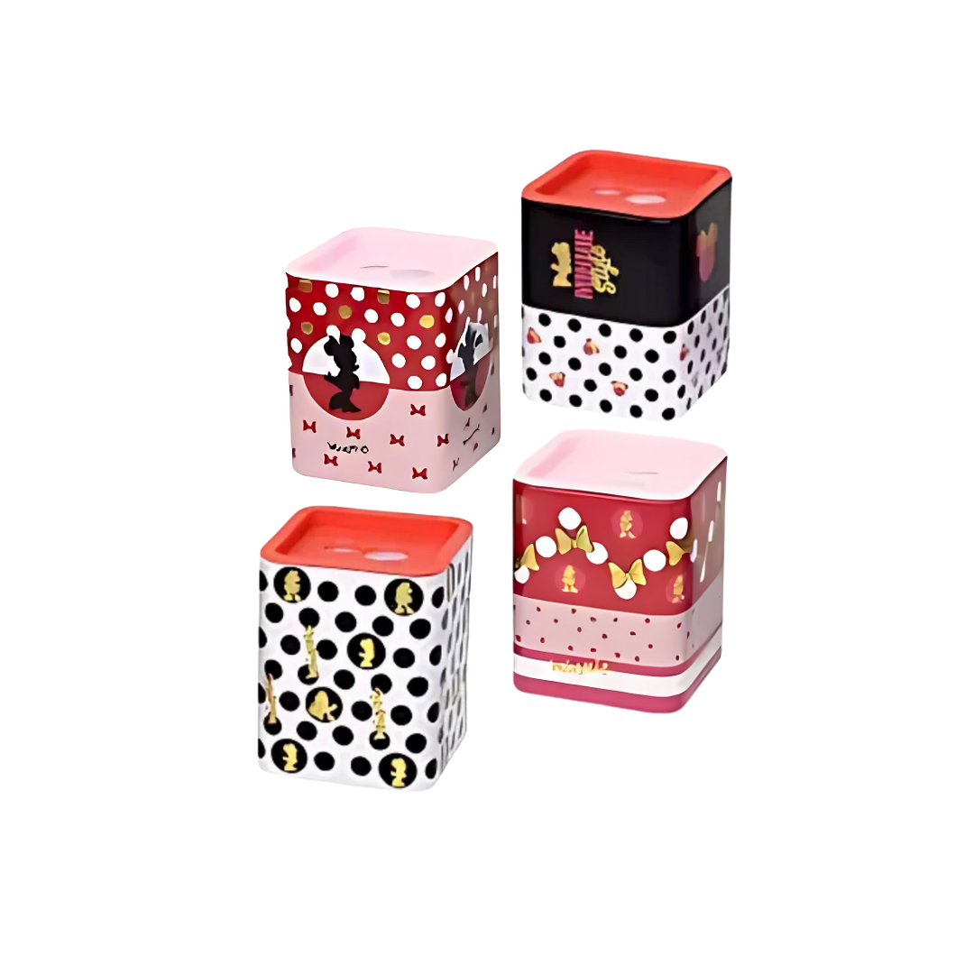 Apontador Molin Metálico Minnie Duplo