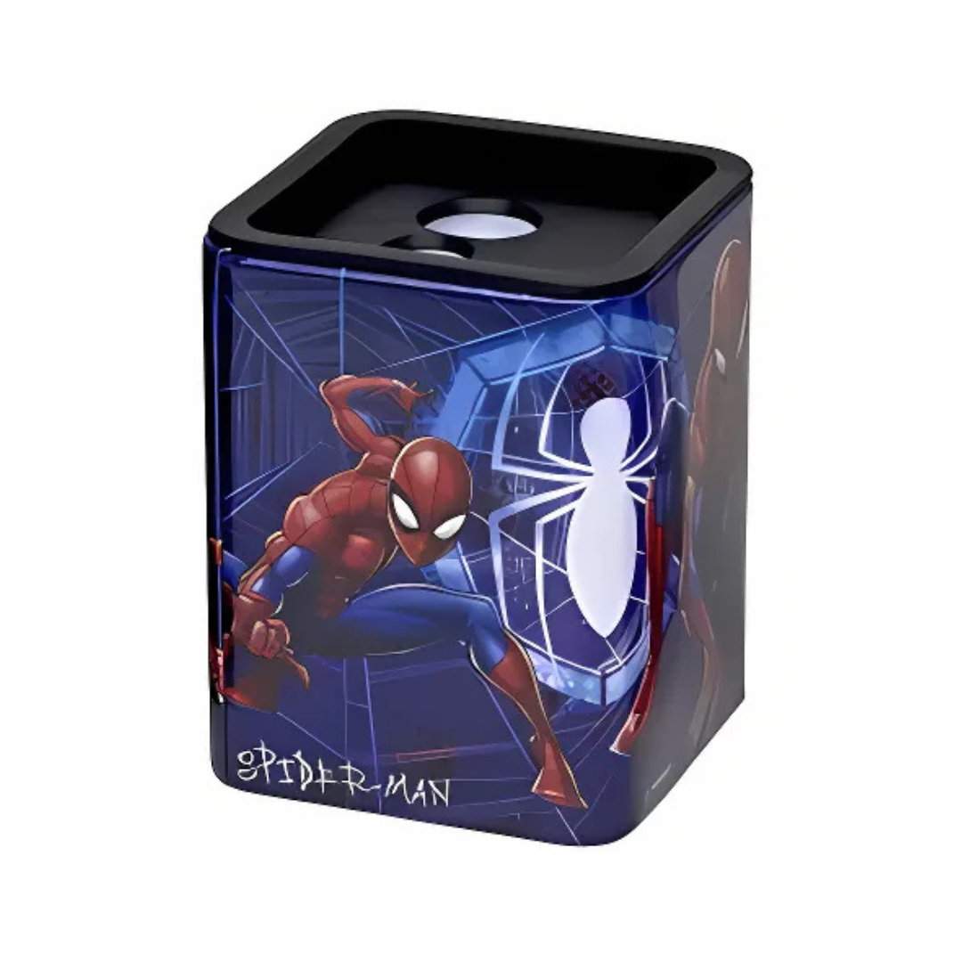 Apontador Molin Duplo Metálico Homem Aranha