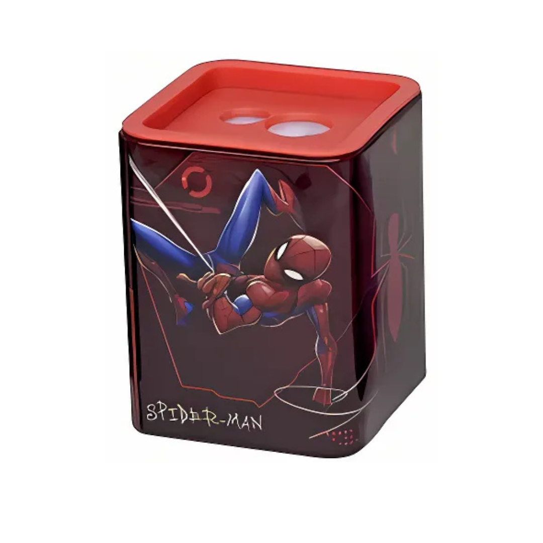 Apontador Molin Duplo Metálico Homem Aranha