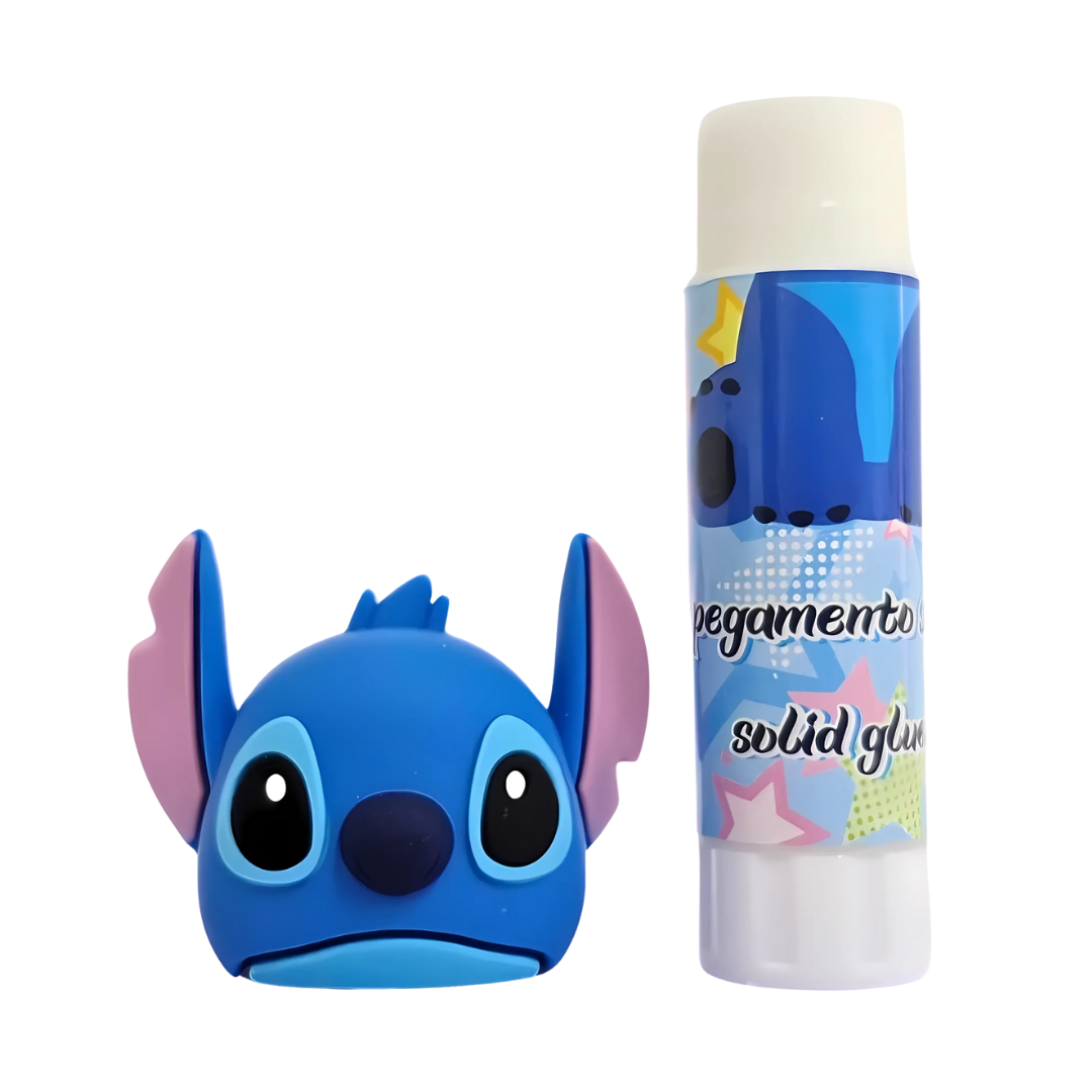 Cola Bastão Stitch com Ponteira Emborrachada