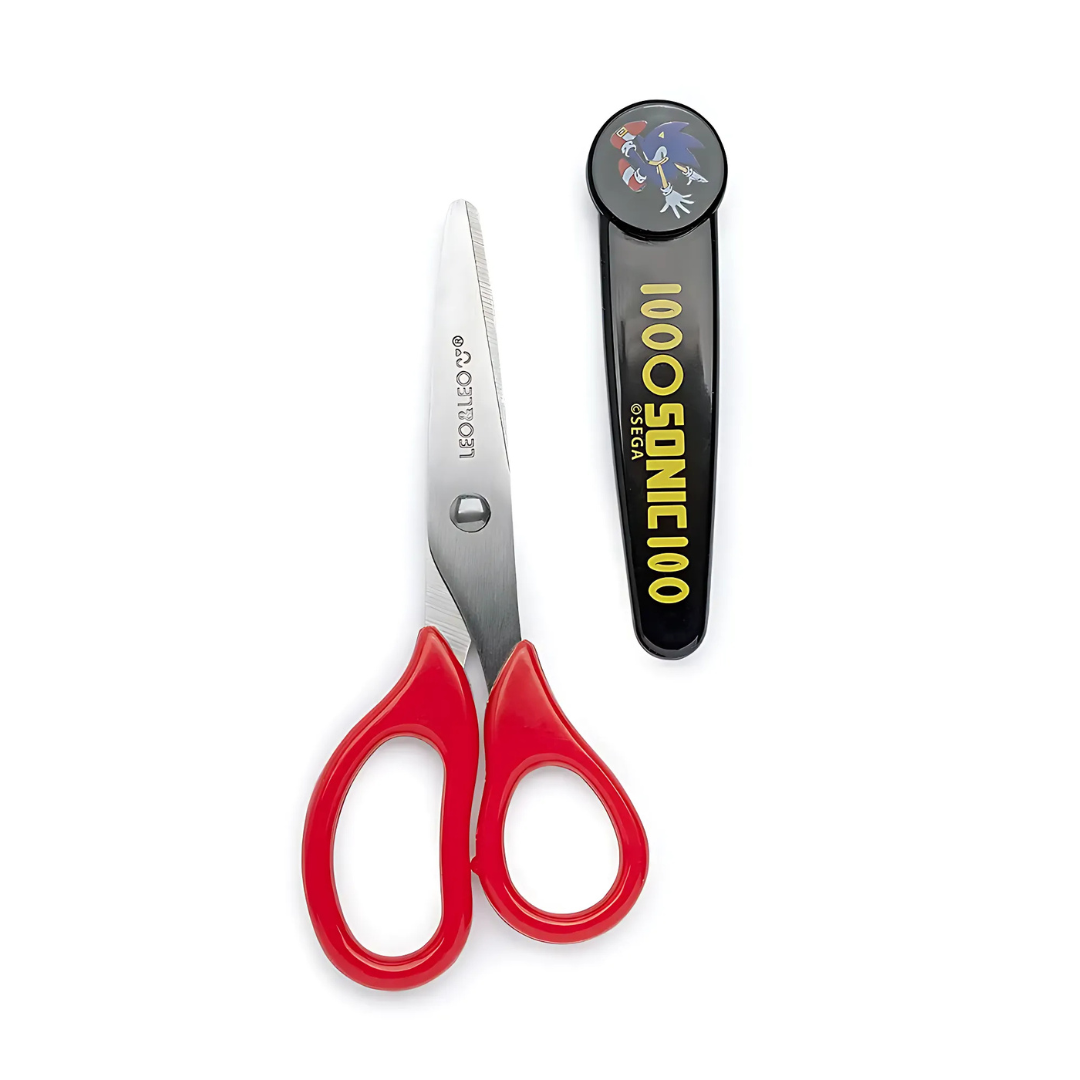 Tesoura Escolar Sonic - Leo e Leo