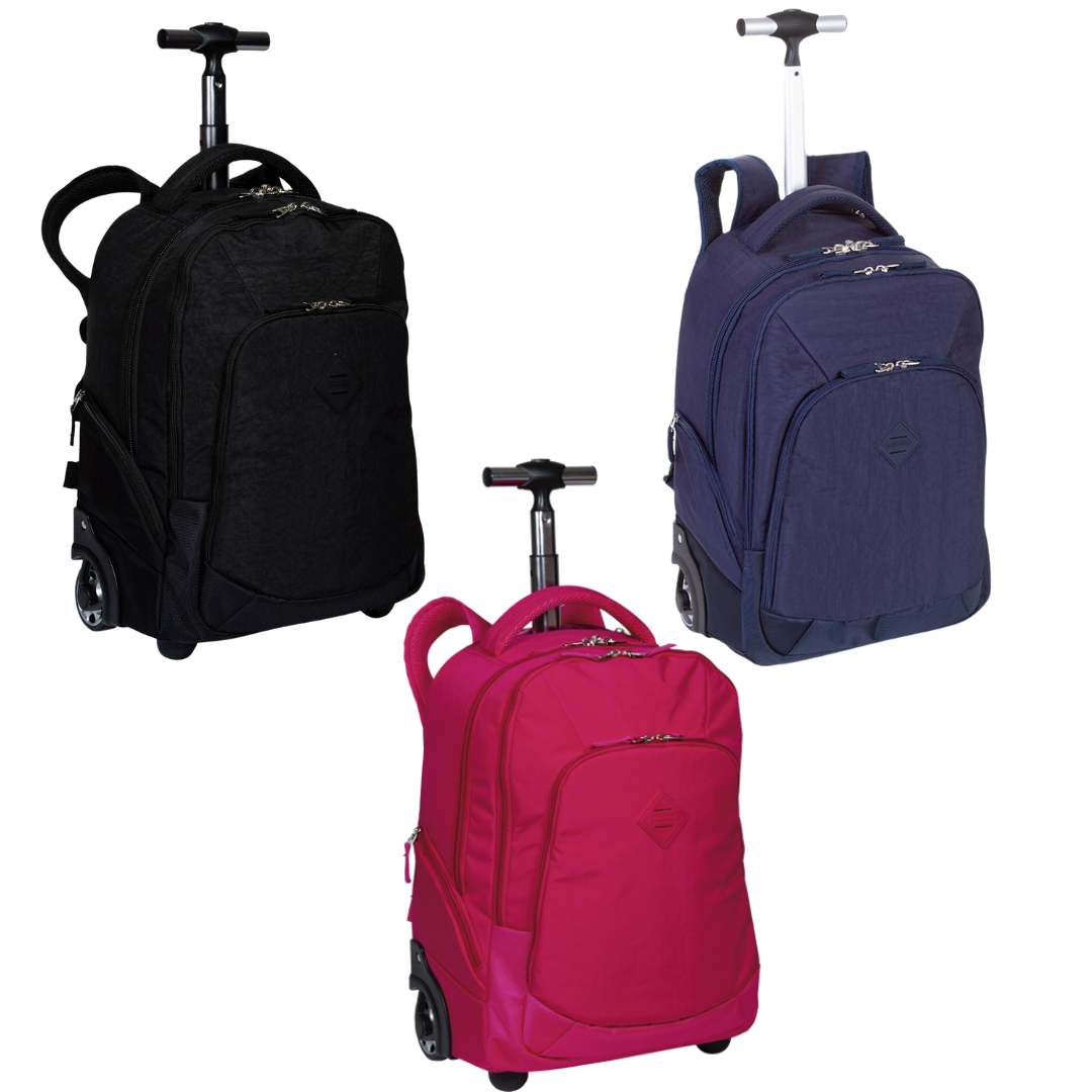 Mochila Carrinho 2 em 1 Sestini Rolling Crinkle