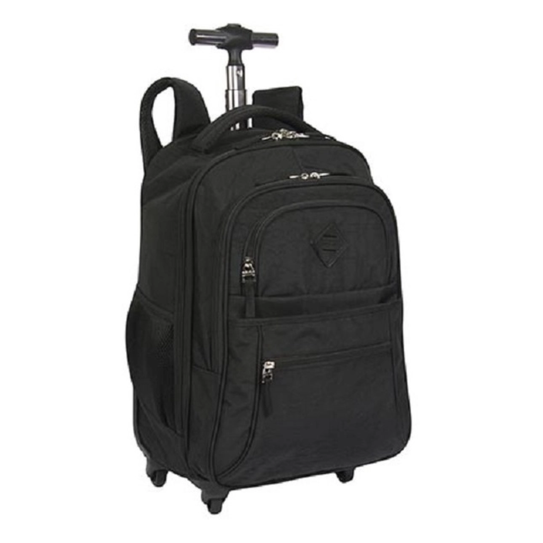 Mochila 4 rodas 360 Rolling Executivo Preta Sestini - ref 075498-01