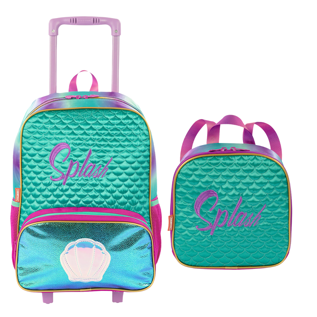 Kit Mochilete e Lancheira Sestini Mermaid 2 - Colorido