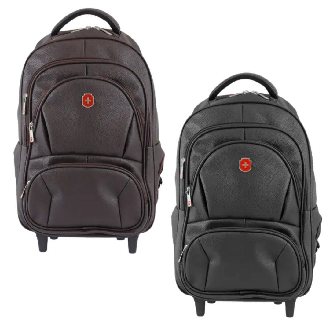 Mochila Notebook de Bordo Rodinha Executiva - Swiss - Ref YS31008