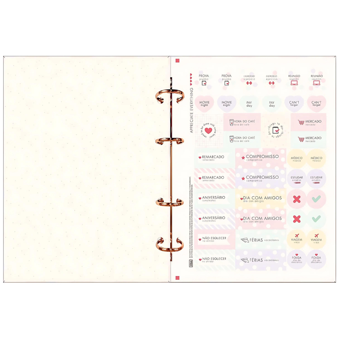 Planner Argolado Soho 2025 Tilibra