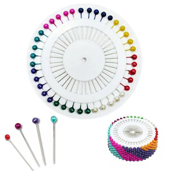 Kit de Alfinete de Cabeça Pérola para Costura