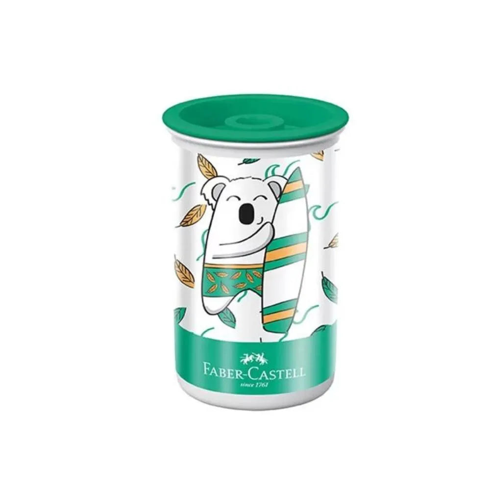 Apontador Faber-Castell com Depósito Substituível Mamíferos