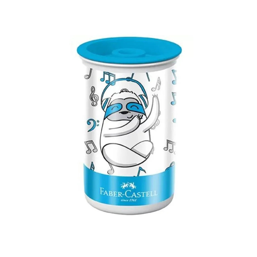 Apontador Faber-Castell com Depósito Substituível Mamíferos