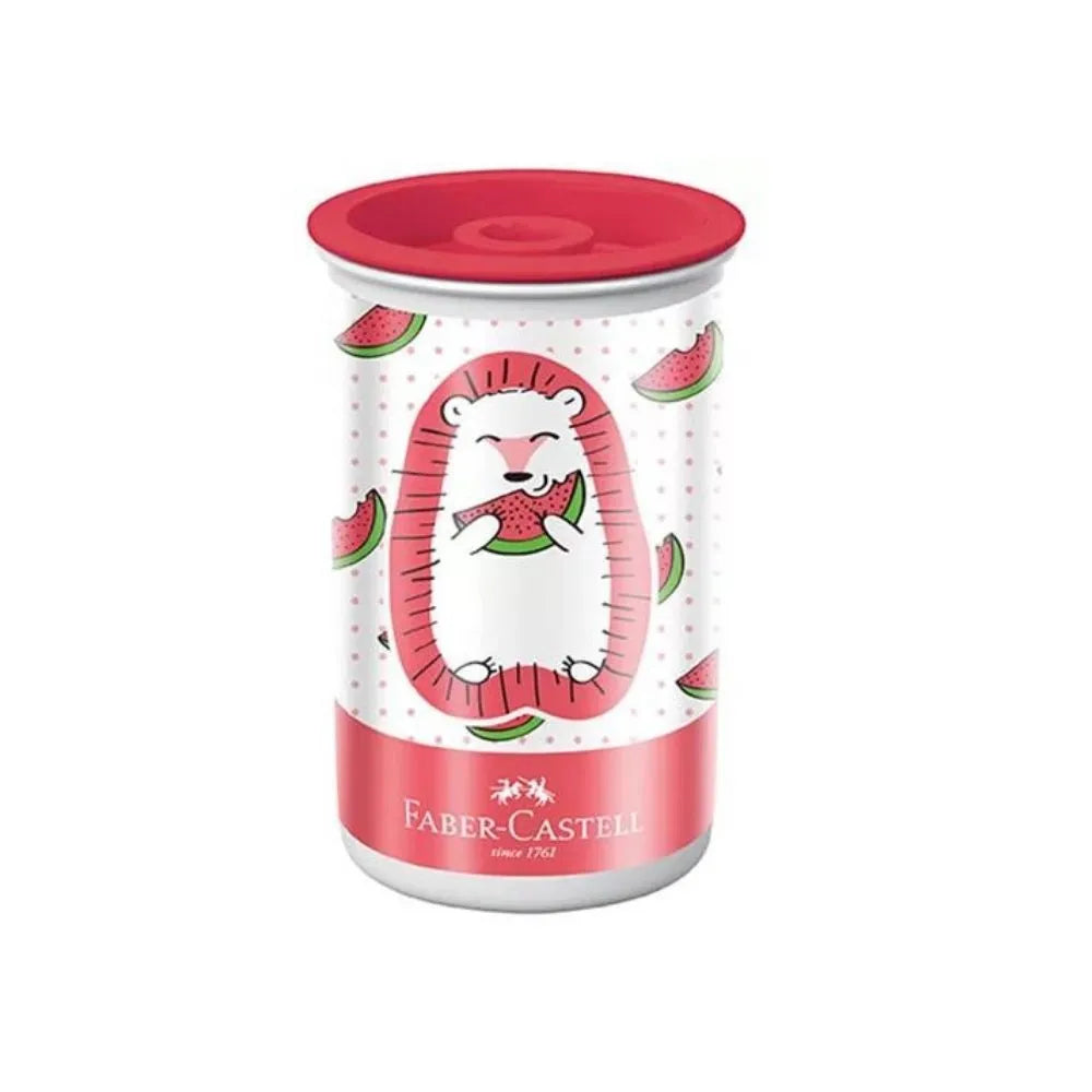 Apontador Faber-Castell com Depósito Substituível Mamíferos