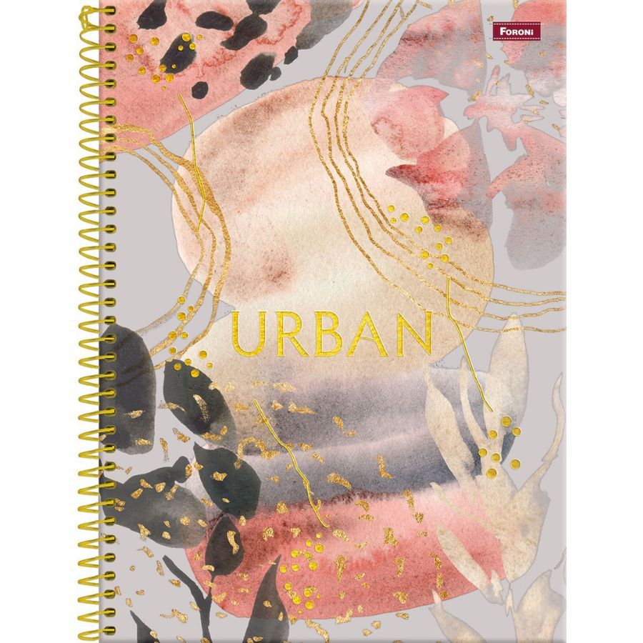 Caderno Universitário Urban 15 Matéria 240 Fls Foroni