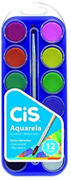 Aquarela Cis 12 cores