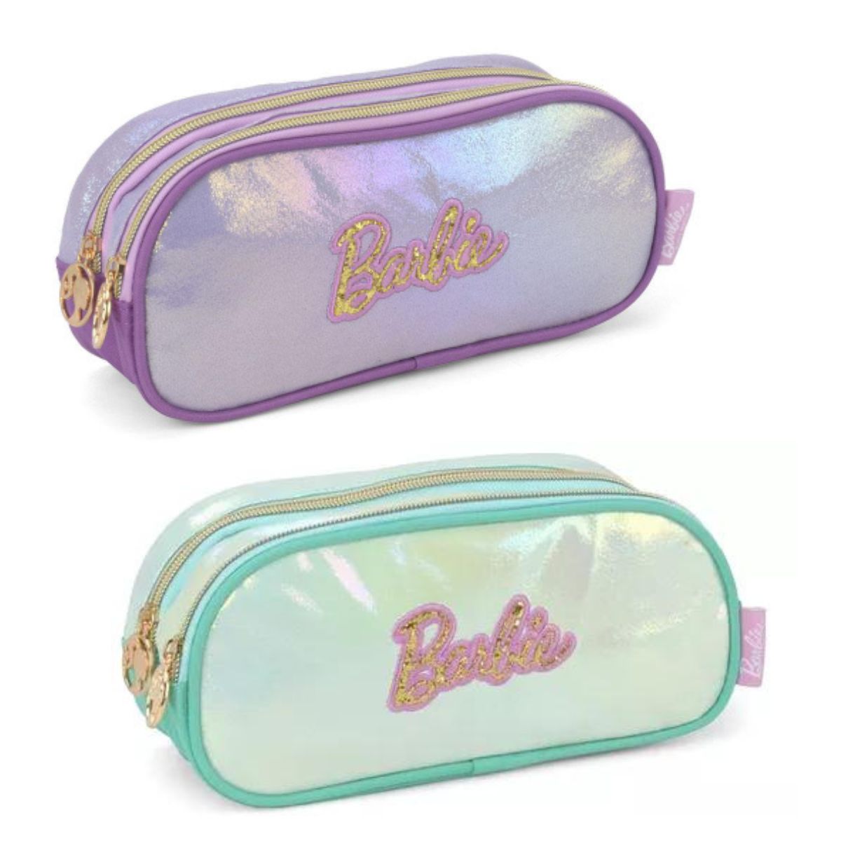 Estojo Luxcel Duplo Barbie Licenciado