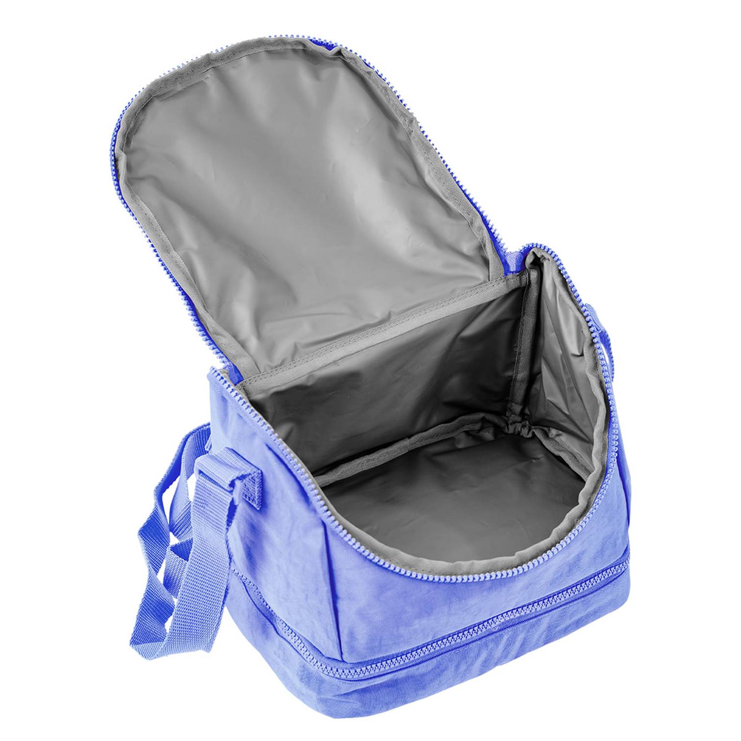 Lancheira Térmica Sestini Crinkle Lunch 2 Lavanda