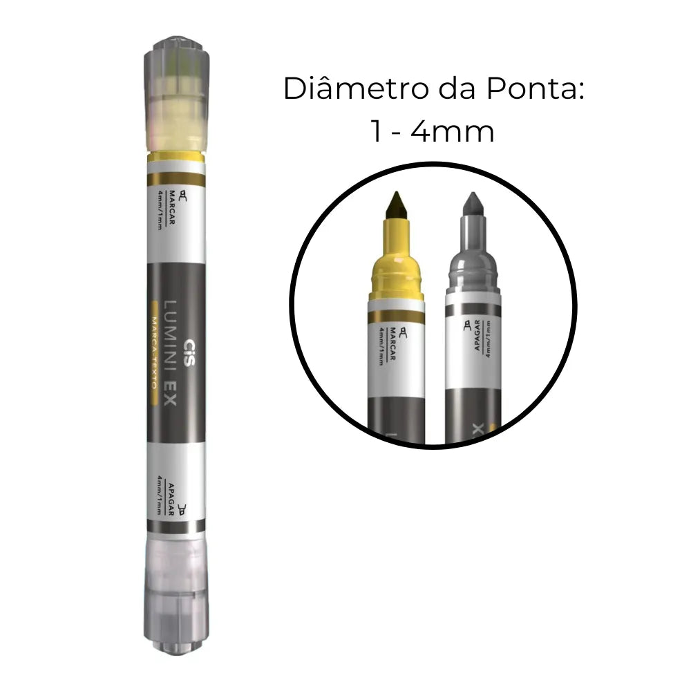 Marca Texto Apagável Cis Lumini Ex