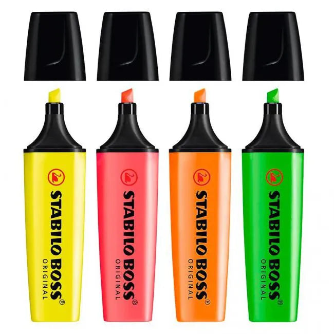 Marca Texto Stabilo Boss Neon