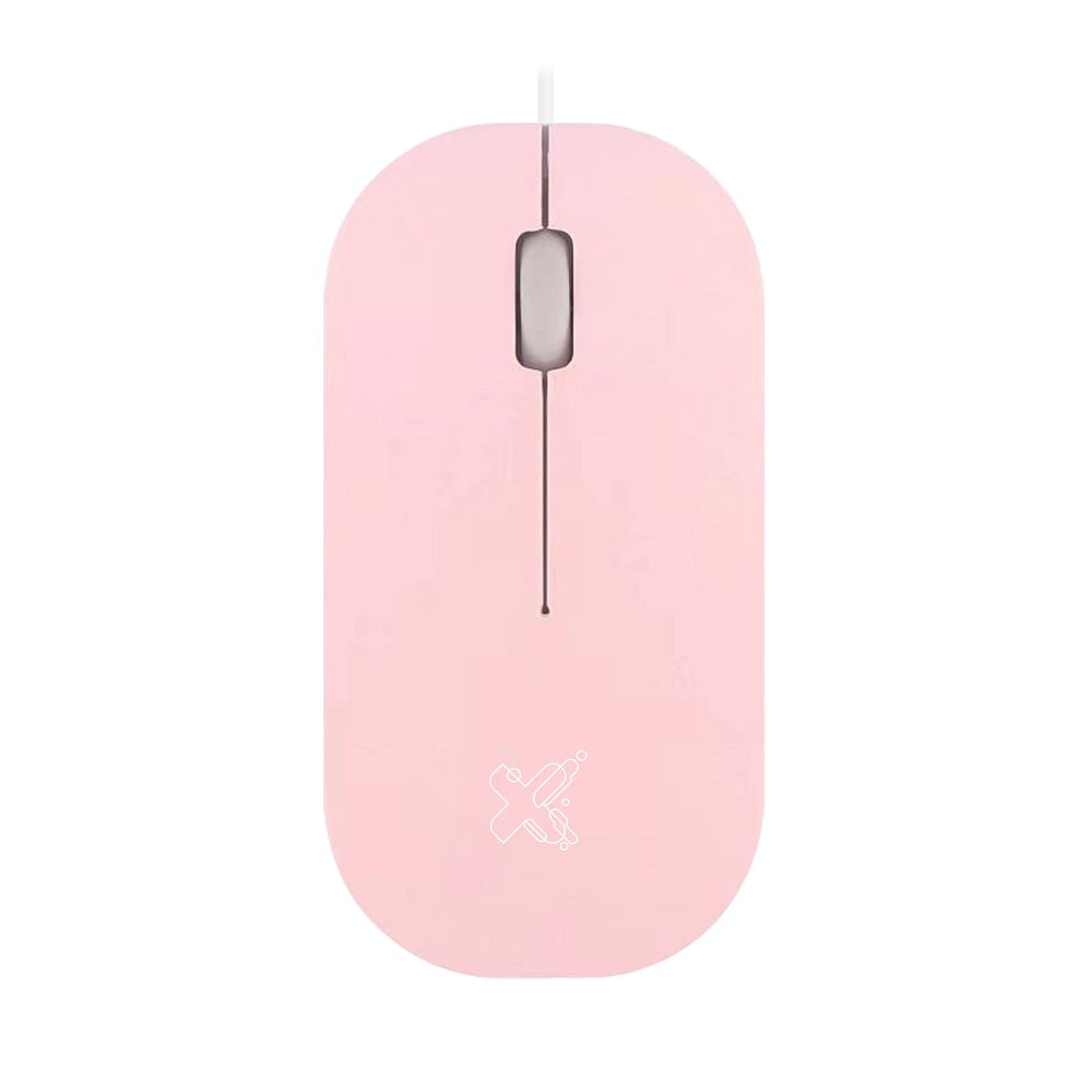 Mouse Maxprint Surface Rosa Com Fio 1200 DPI USB 2.0