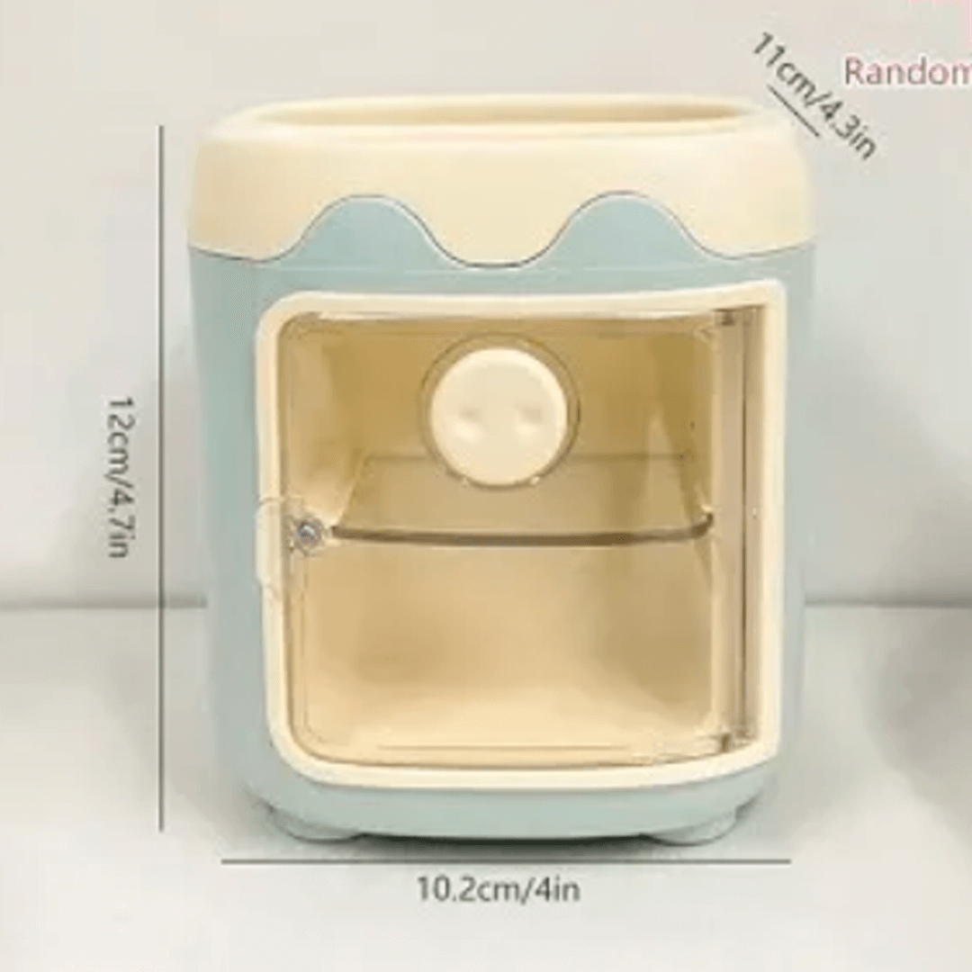 Porta Caneta Porquinho com Portinha Fofa