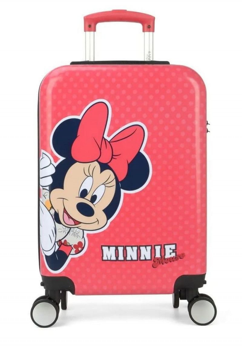 Mala de Viagem Bordo 360° Minnie Luxcel  MF10361MM