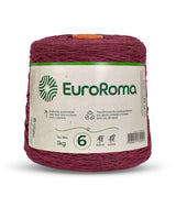 Barbante EuroRoma Colorido 1kg N°6/8