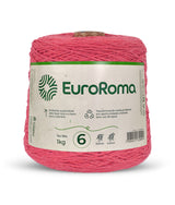 Barbante EuroRoma Colorido 1kg N°6/8