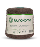 Barbante EuroRoma Colorido 1kg N°6/8