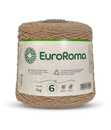 Barbante EuroRoma Colorido 1kg N°6/8